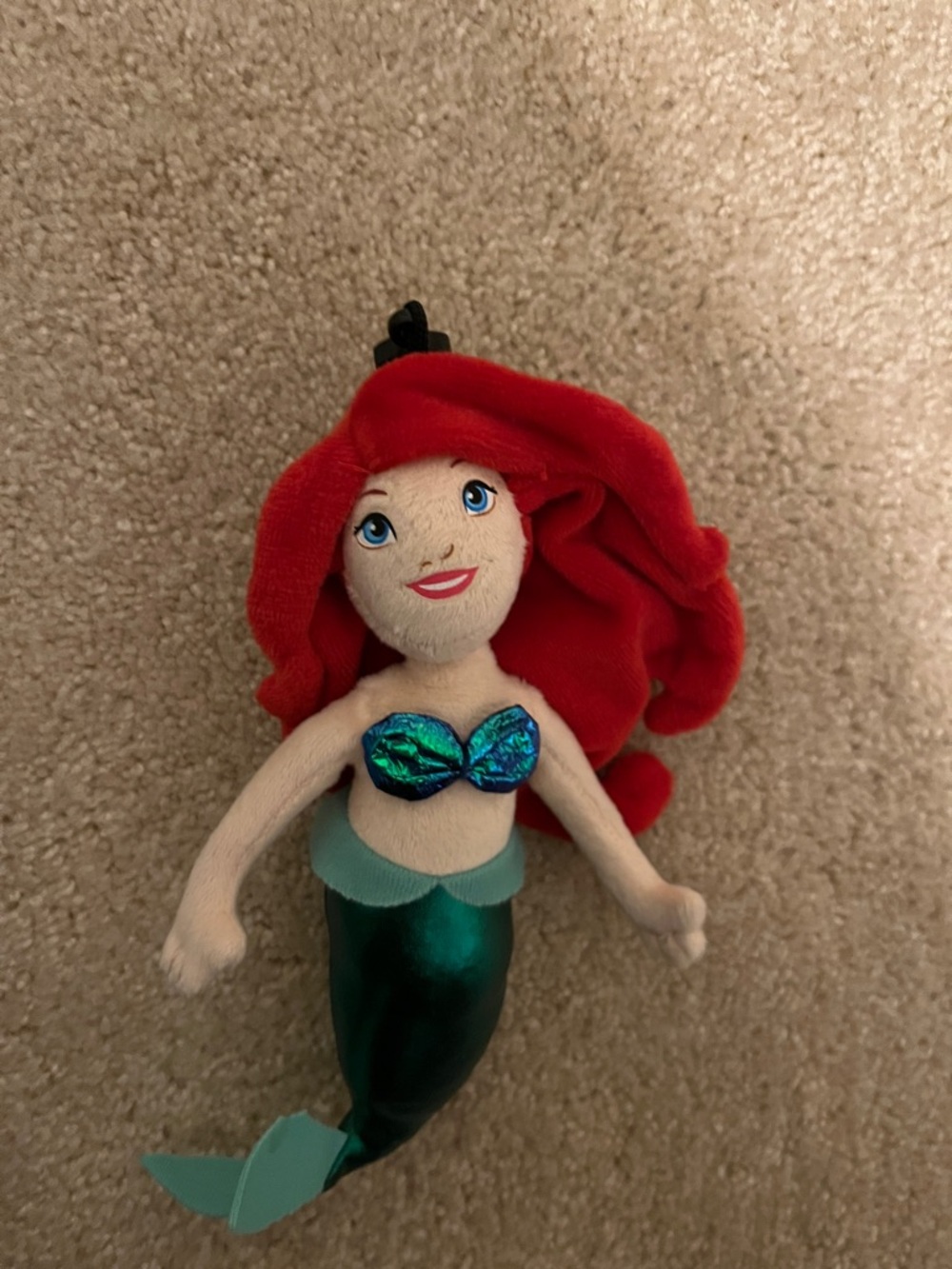 Plush Ariel Keychain
